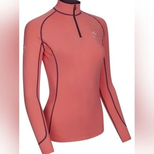 NWT Le Mieux L/S Base Layer / Training shirt  Color: Papaya